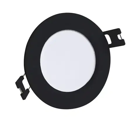 Svietidlá Rabalux 71224 - LED Podhľadové svietidlo SHAUN LED/3W/230V pr. 9 cm čierna 71224