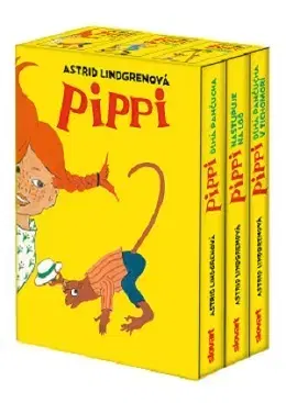 Dobrodružstvo, napätie, western Pippi Dlhá pančucha - set - Astrid Lindgren,Jarmila Cihová
