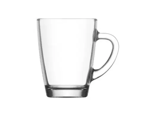 Hrnčeky a šálky Kinekus Hrnček na čaj, kávu, sklenený, 250ml, VEGA LAV, sada 6ks