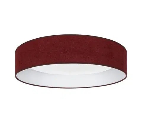 Svietidlá BRILAGI - stmievateľné LED svietidlo VELVET SM. VARI 36W/230V 3000-6500K pr. 55 cm vínové + diaľkové ovládanie (DO) 8590828055570