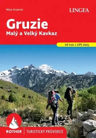 Ázia Gruzie - turistický průvodce Rother