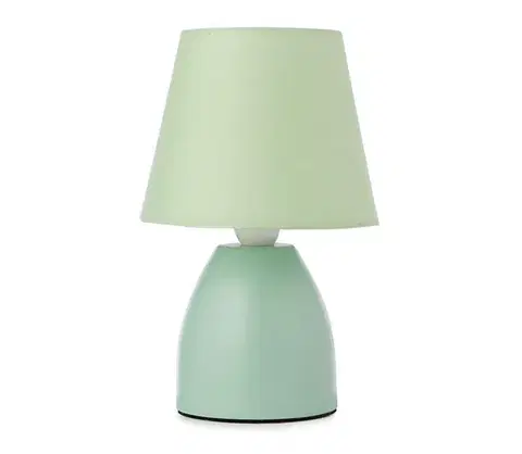 Lampy ONLI - Stolná lampa NANO 1xE14/6W/230V zelená 19 cm 059/LV