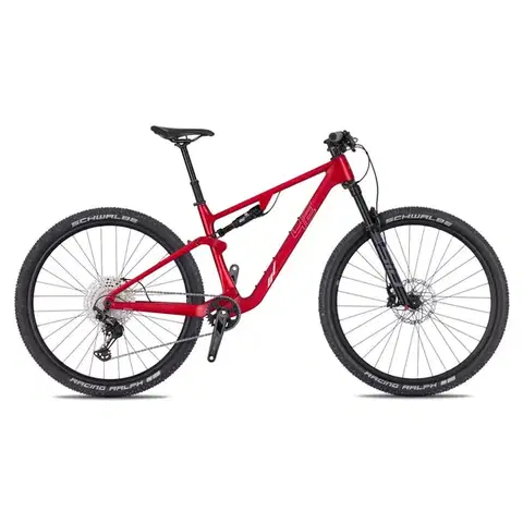 Bicykle Celoodpružený bicykel 4EVER Sonnic Elite 29" - model 2026 flame red/hologram - M (17", 165-175 cm)