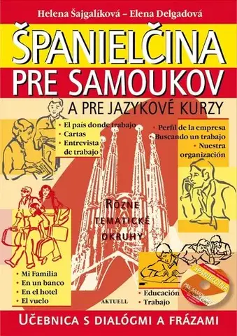Učebnice a príručky Španielčina pre samoukov a pre jazykové kurzy + CD - Helena Šajgalíková,Elena Delgadová