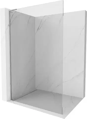 Sprchové dvere MEXEN/S - Kioto L Sprchová zástena WALK-IN 85 x 200, transparent, chróm 800-085-103-01-00