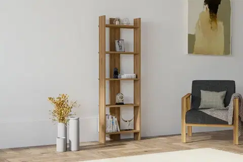 Knižnice Knižnica Virba - Walnut