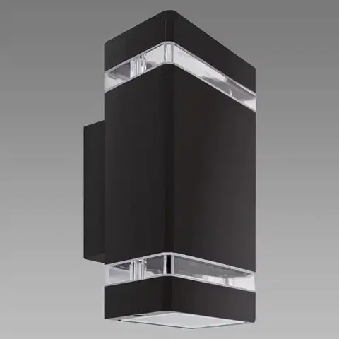Moderné lampy Lampa Bruno 2xGU10 D Black 04007 K2