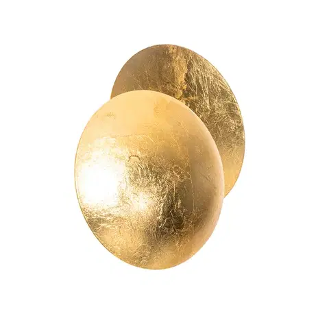 Nástenné osvetlenie Moderná nástenná lampa zlatá - Sunrise