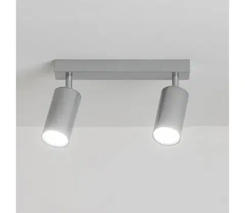 Svietidlá Brilagi - Kúpeľňové bodové svietidlo SELE 2xGU10/30W/230V IP44 strieborná WO-SVL3-OEM