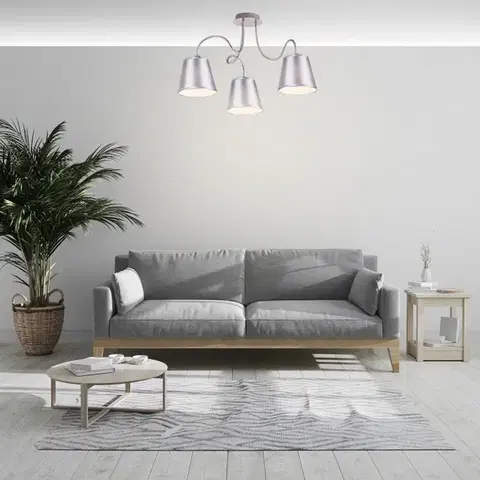 Stropná svetla Stropné svietidlo Luk 3x40 W