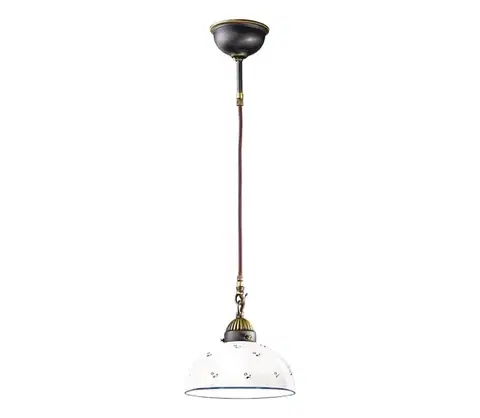 Svietidlá Kolarz 731.30.24 - Luster na lanku NONNA 1xE27/75W/230V pr. 30 cm modrá 731.30.24