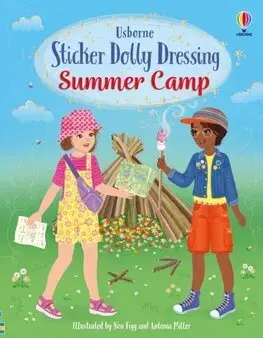 Pre dievčatá Sticker Dolly Dressing Summer Camp - Fiona Watt,Non Figg,Antonia Miller