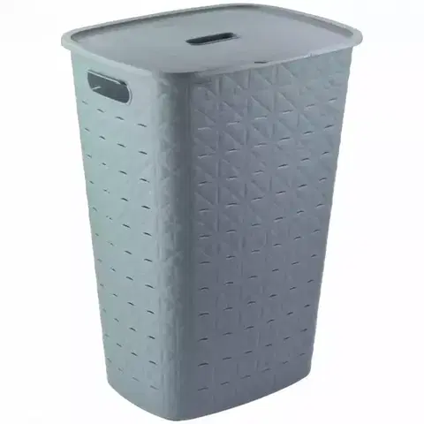 Kúpeľňové doplnky Softex kôš na bielizeň 56l 258700 tyrkys