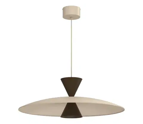Svietidlá  Závesné svietidlo na lanku MISTIC 1xGX53/15W/230V béžová 7986A
