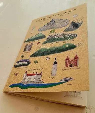 Sprievodcovia, mapy - ostatné Môj vyletník / My excursioner - Soňa Kallová