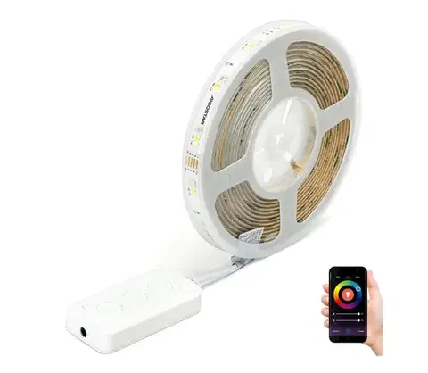 LED osvetlenie  B.V.  - LED RGBW Pásik 5m MESH LED/24W/230V 2700-6500K + DO S10303M3E
