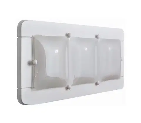 Svietidlá  Nástenné svietidlo 3xE27/20W/230V biela 34222 White