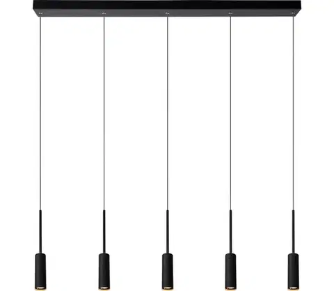 Svietidlá Lucide 24401/35/30 - LED Luster na lanku TUBULE 5xLED/7W/30V 24401/35/30