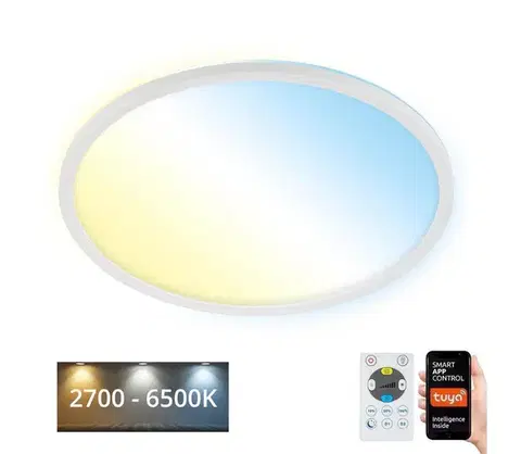 Svietidlá Brilo - LED Stmievateľné stropné svietidlo SLIM LED/22W/230V Wi-Fi Tuya + DO 7059-016