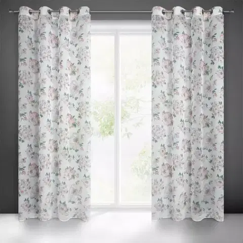 Závesy do spálne Záves EMI 140X250 na priechodkách 401279