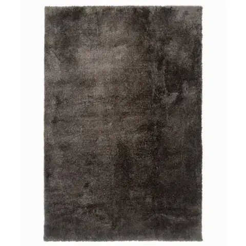 Moderné koberce Koberec Shaggy Teddy Rug 1,4/1,9 tmavošedá