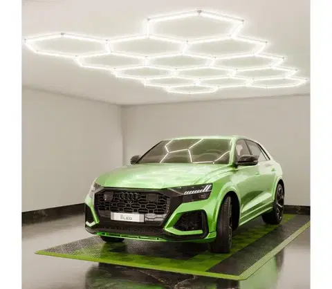Svietidlá SmartLED LED stmievateľné stropné svietidlo HEXAGON LED/570W/85-265V 5000K CRI 90 IP54 biele 5421