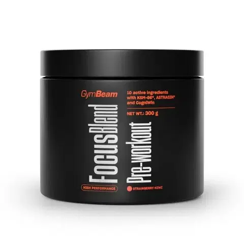 Pre-workouty GymBeam Focus Blend Pre-workout jahoda kiwi
