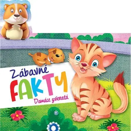 Leporelá, krabičky, puzzle knihy Zábavné fakty - Domáce zvieratá