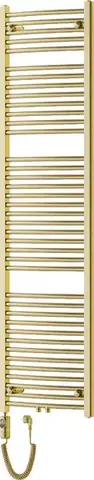 Radiátory do kúpeľne MEXEN/S - Ares radiátor + vykurovacia tyč 1800 x 500 mm, 600 W, zlatá W102-1800-500-2900-50