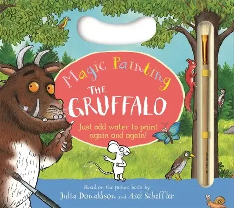 Nalepovačky, vystrihovačky, skladačky The Gruffalo Magic Painting Book - Julia Donaldson