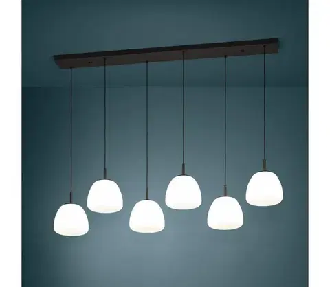 Svietidlá Eglo 390203 - Luster na lanku BALMES 6xE27/40W/230V 390203