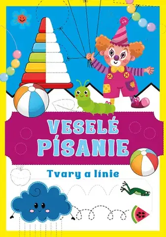 Príprava do školy, pracovné zošity Veselé písanie - Tvary a línie