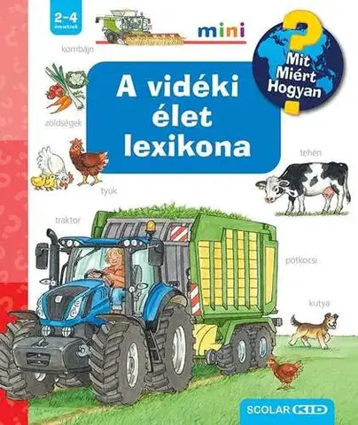 Leporelá, krabičky, puzzle knihy A vidéki élet lexikona - Mit? Miért? Hogyan? Mini - Andrea Erneová,Lelle Gulyás