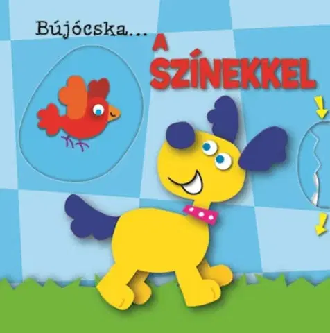 Leporelá, krabičky, puzzle knihy Bújócska... a színekkel - Jordi Busquets