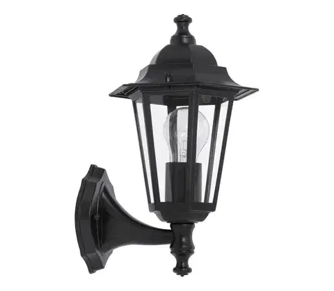 Záhradné lampy Rabalux 8204 - Vonkajšie nástenné svietidlo VELENCE 1xE27/60W/230V 8204