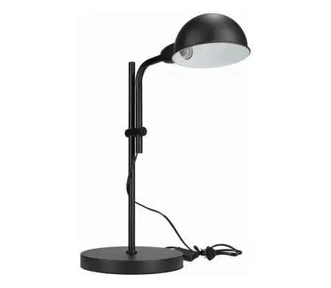 Lampy SmartLED Stolná lampa 1xE27/40W/230V čierna 7931