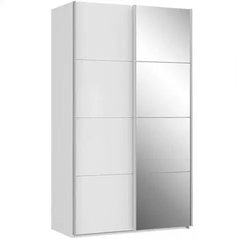 Šatníkové skrine Skriňa Sapporo 120 SPRS42412-C04 Biely