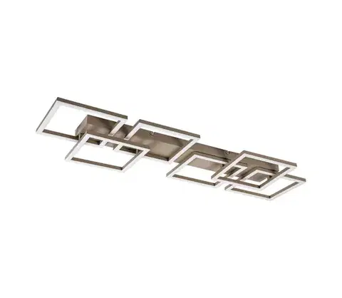 Svietidlá Rabalux 71500 - LED stmievateľné stropné svietidlo FATMA 40W/230V 3000-6500K 33x100 cm béžová + diaľkové ovládanie 71500