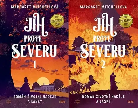 Historické romány Jih proti Severu 1+2 - Margaret Mitchell