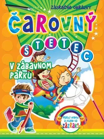Nalepovačky, vystrihovačky, skladačky Čarovný štetec - V zábavnom parku
