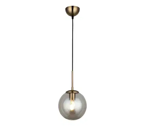 Svietidlá  Luster na lanku POLINO 1xE27/40W/230V bronzový 341LCA1128