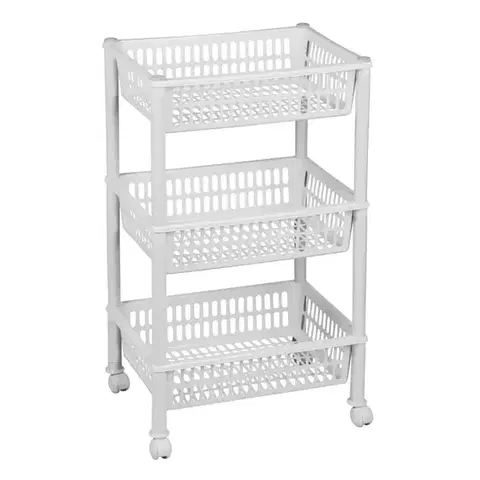 Kúpeľňové doplnky Trolley Jumbo Eco 3 - poličkový regál