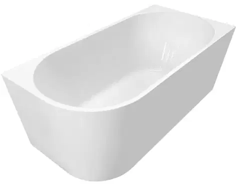 Vane AQUALINE - TIBERA R rohová stojaca vaňa 170x80cm, biela E1015