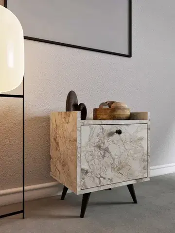 Nočné stolíky Nočný stolík Dopo - Ephesus Marble