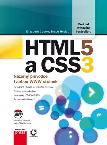 Programovanie, tvorba www stránok HTML5 a CSS3 - Elizabeth Castro,Ondřej Baše