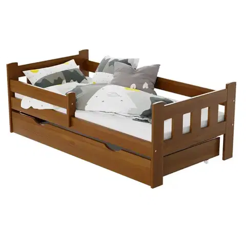 Postele pre dievčatá Posteľ Carmen 80/160 Dub