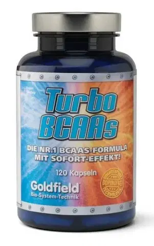 BCAA Turbo BCAAs - Goldfield 120 kaps.