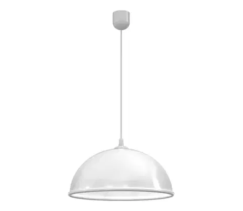 Svietidlá  Luster na lanku KITCHEN 1xE27/15W/230V biela 4871