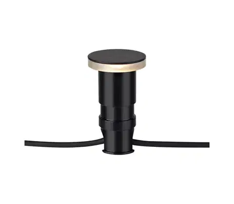 Záhradné lampy Markslöjd 106935 - Vonkajšie zapustené LED svietidlo GARDEN24 LED/3W/24V IP44 čierna 106935