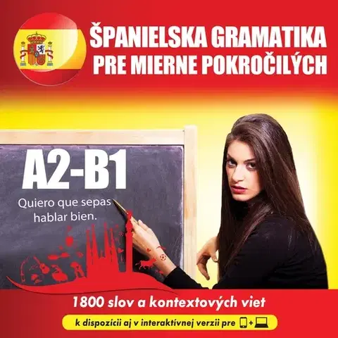 Jazykové učebnice - ostatné Audioacademyeu Španielska gramatika pre mierne pokročilých A2-B1